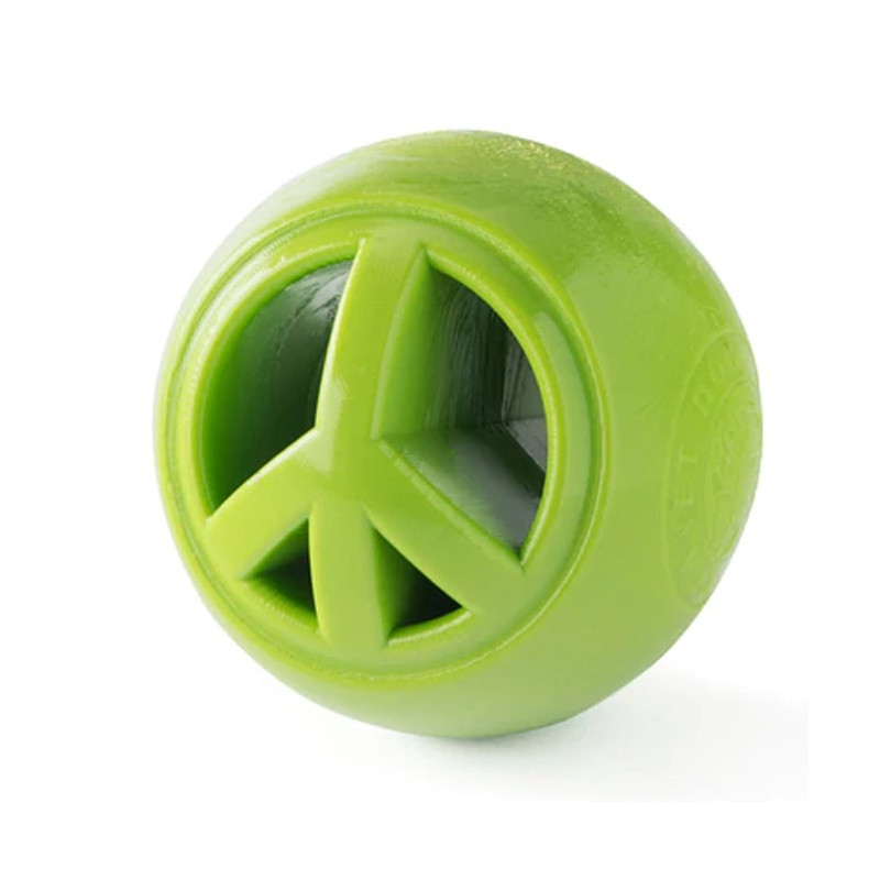 PLANET DOG Orbee-Tuff® Nooks - Green Peace Sign