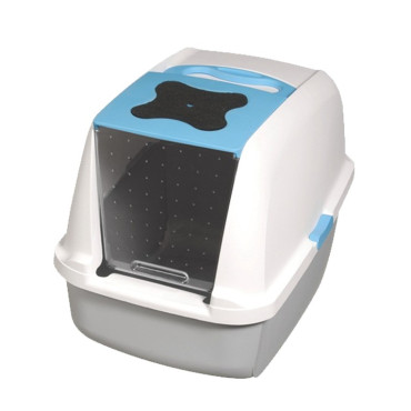 CATIT BA&Ntilde;O SANITARIO CUBIERTA AZUL