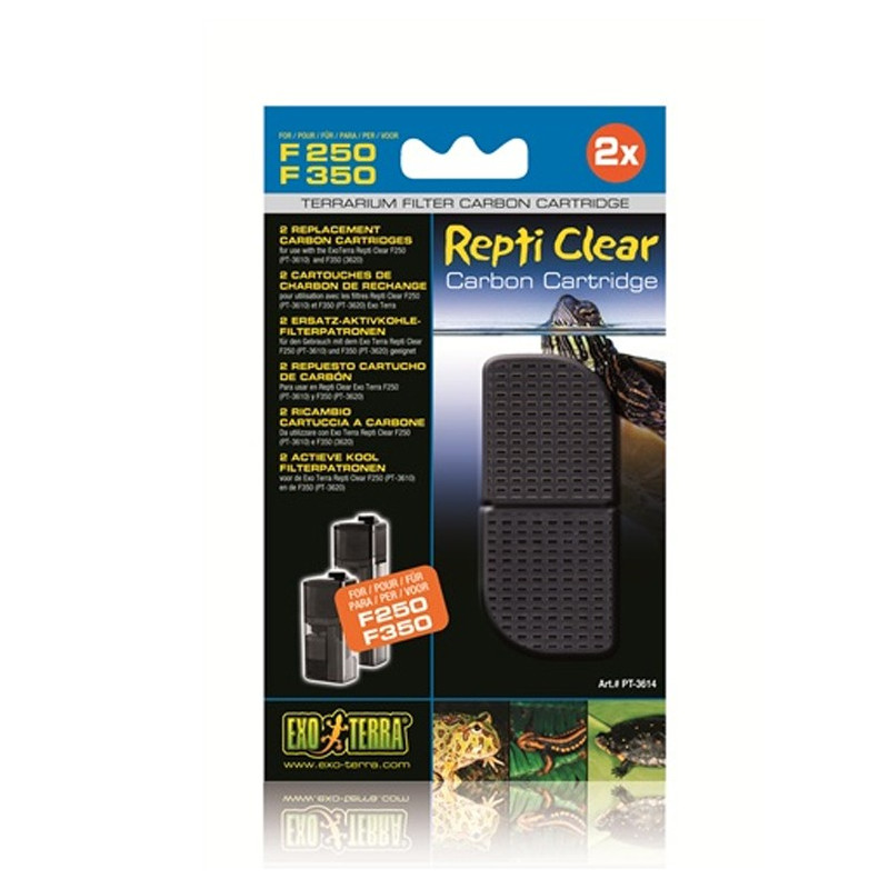 EXOTERRA REPUESTO REPTI CLEAR CARBON 250