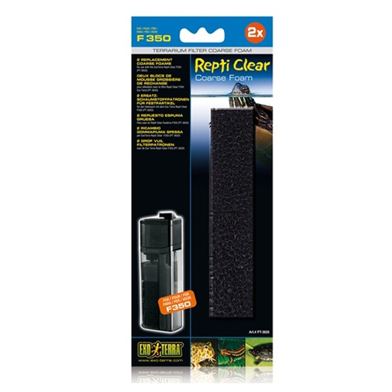 EXOTERRA REPUESTO REPTI CLEAR FOAM GRUESO 350