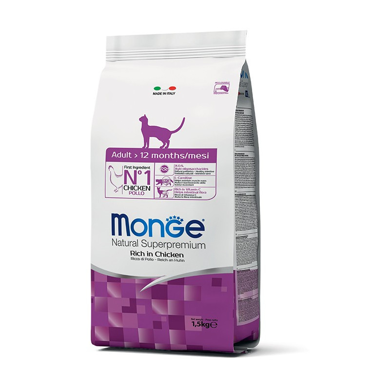 MONGE ADULT CAT RICH IN CHICKEN