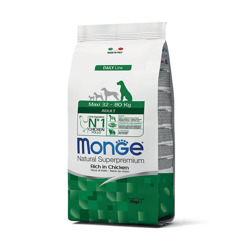 MONGE MAXI ADULT-RICH IN CHICKEN