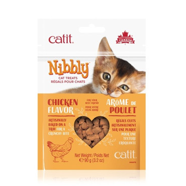 CATIT NIBBLY TREATS CHICKEN FLAVOUR