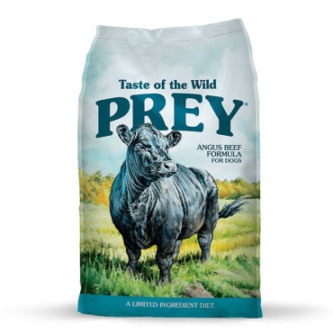 TASTE OF THE WILD PREY ANGUS BEEF FORMULA FOR DOGS