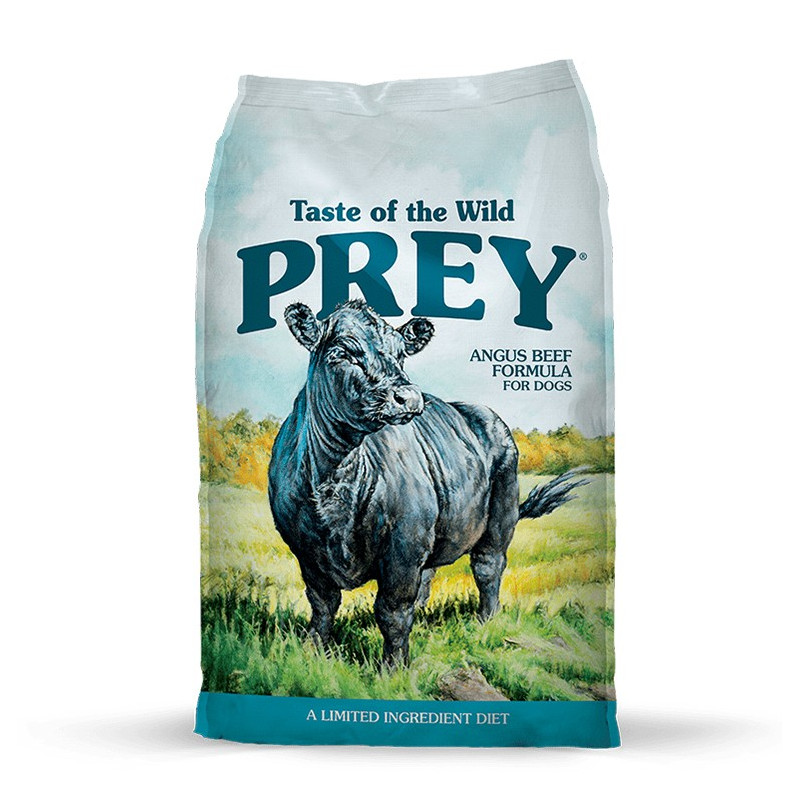 TASTE OF THE WILD PREY ANGUS BEEF FORMULA FOR DOGS