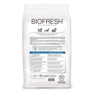 BIOFRESH CACHORROS RAZAS PEQUEÑAS Y MINI