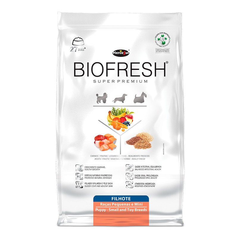 BIOFRESH CACHORROS RAZAS PEQUEÑAS Y MINI