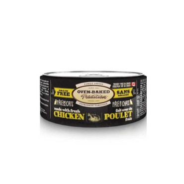 OVEN BAKED CHICKEN PATÉ CANNED CAT FOOD