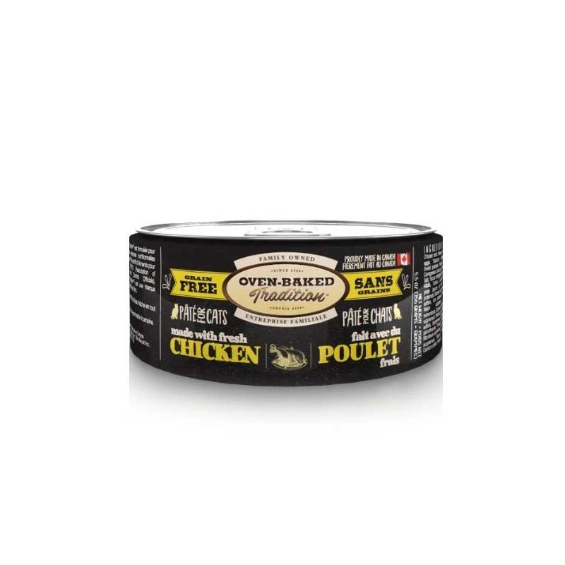 OVEN BAKED CHICKEN PATÉ CANNED CAT FOOD