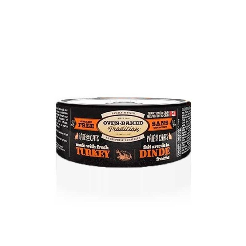 OVEN BAKED TURKEY PATÉ CANNED CAT FOOD