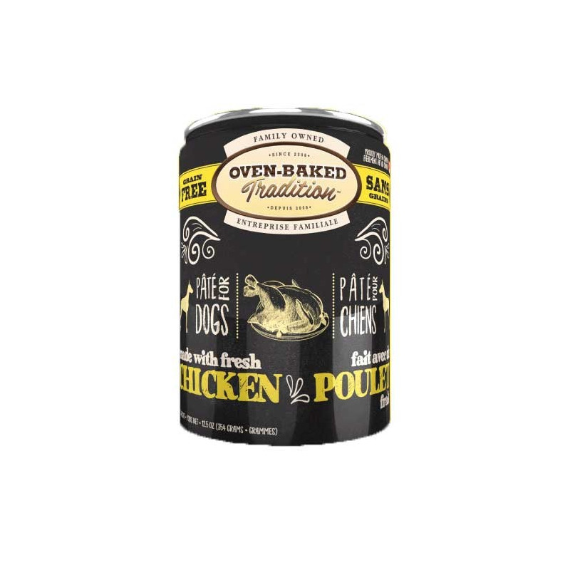 OVEN BAKED CHICKEN PATÉ CANNED DOG FOOD