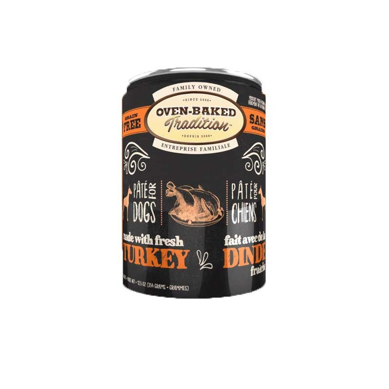 OVEN BAKED TURKEY PATÉ CANNED DOG FOOD