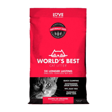 WORLD&acute;S BEST CAT LITTER MULTIPLE CAT