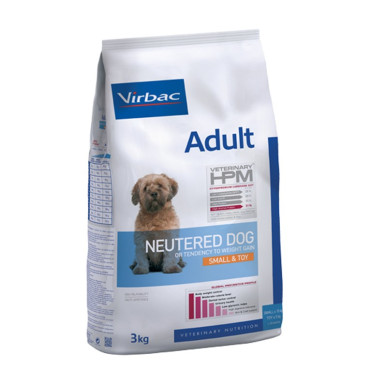 VIRBAC HPM ADULT NEUTERED DOG SMALL & TOY