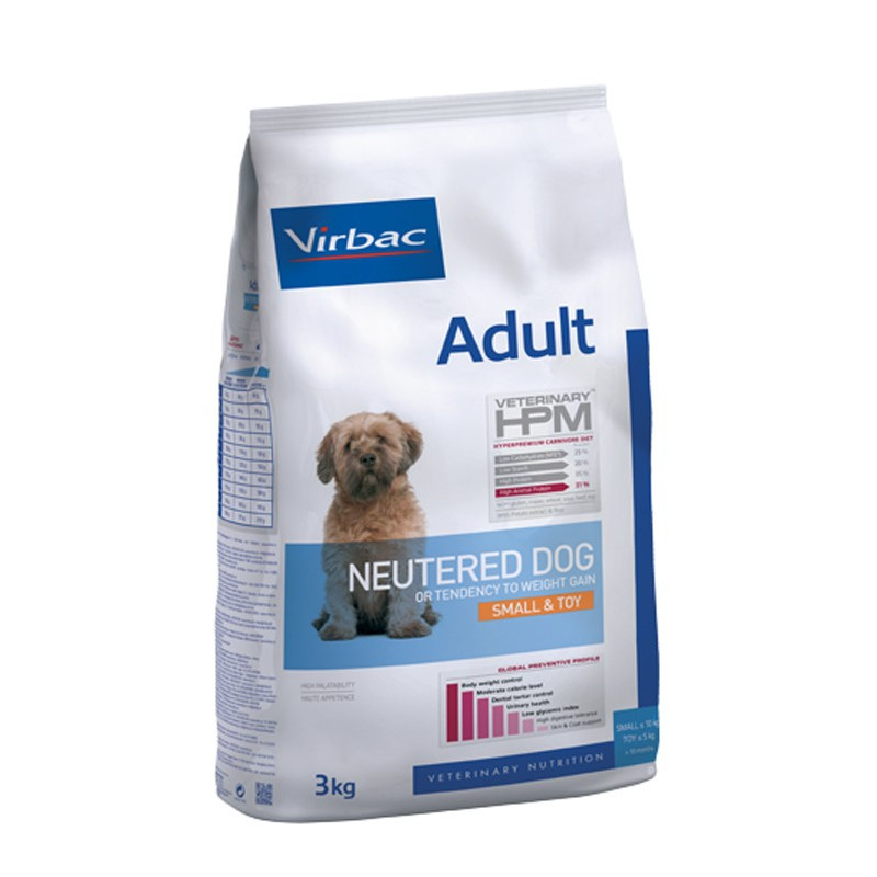 VIRBAC HPM ADULT NEUTERED DOG SMALL & TOY