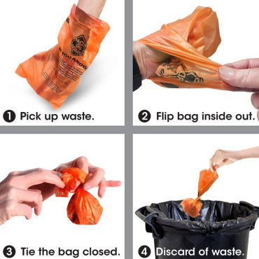 BAGS ON BOARD WASTE PICK UP BAGS REFILL SCENTED