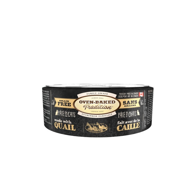 OVEN BAKED QUAIL PATÉ CANNED CAT FOOD