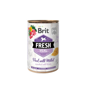 BRIT CARE LATA VEAL WITH MILLET