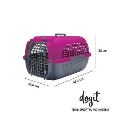 DOGIT VOYAGEUR SMALL FUCSIA
