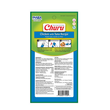 CIAO DOG CHURU&trade; CHICKEN WITH TUNA