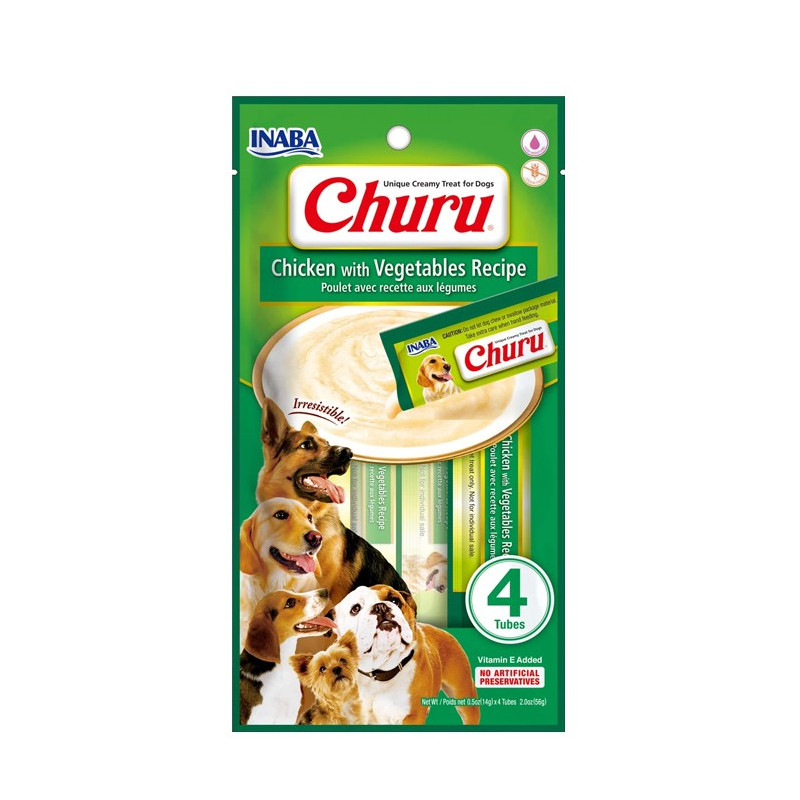 CIAO DOG CHURU™ CHICKEN WITH VEGETABLES