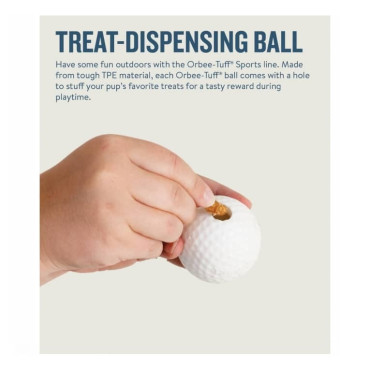 ORBEE-TUFF&reg; GOLF BALL WHITE