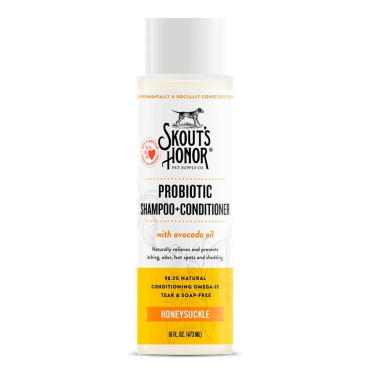 SKOUT´S HONOR PROBIOTIC SHAMPOO + CONDITIONER FOR DOGS & CATS