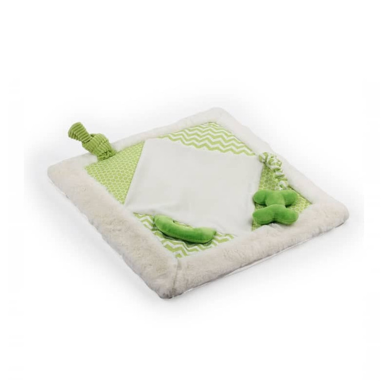 ALL FOR PAWS LITTLE BUDDY PLAY MAT GREEN