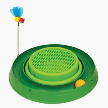 CATIT PLAY CIRCUITO 3 EN 1 CON HIERBA GATERA FRESCA