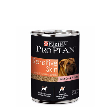 PRO PLAN&reg; SENSITIVE SKIN SALM&Oacute;N & ARROZ LATA