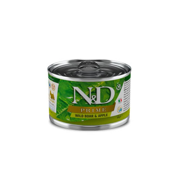 N&D PRIME CANINE WILD BOAR & APPLE - WET FOOD