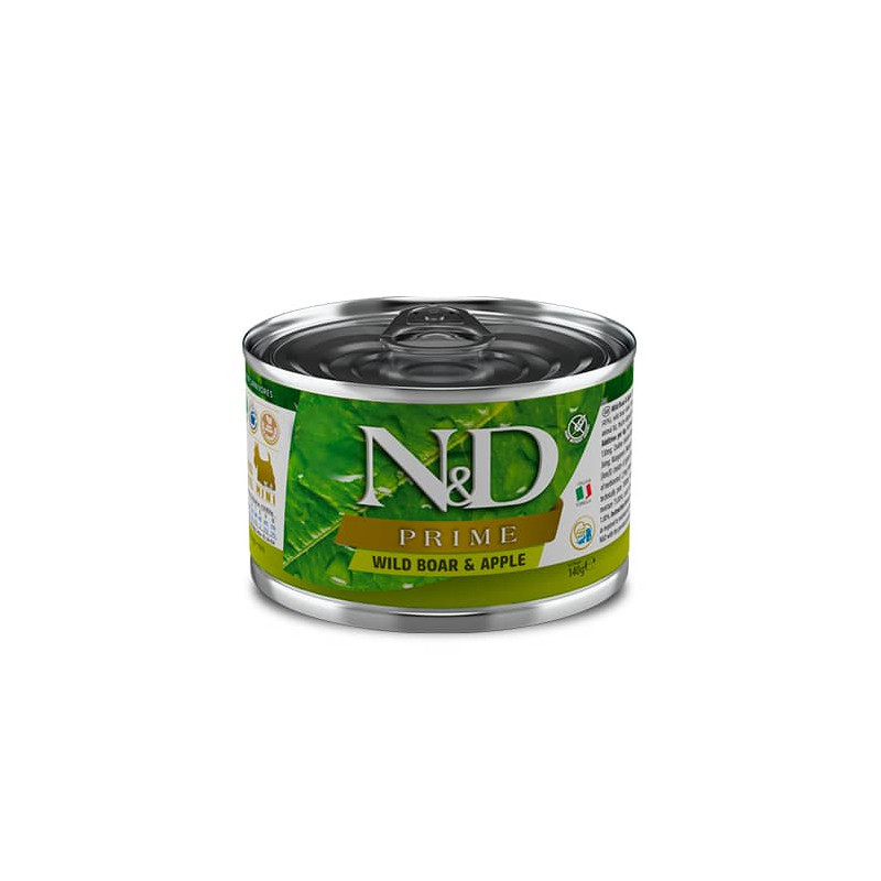 N&D PRIME CANINE WILD BOAR & APPLE - WET FOOD