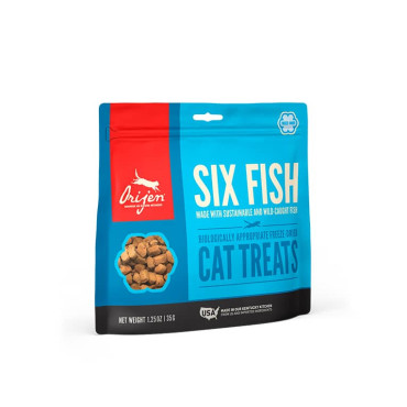 ORIJEN SIX FISH CAT TREATS