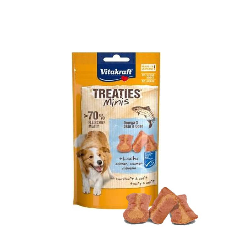 VITAKRAFT SNACK TREATIES MINIS SALMON