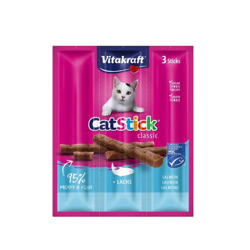 VITAKRAFT CAT STICK - SALMÓN