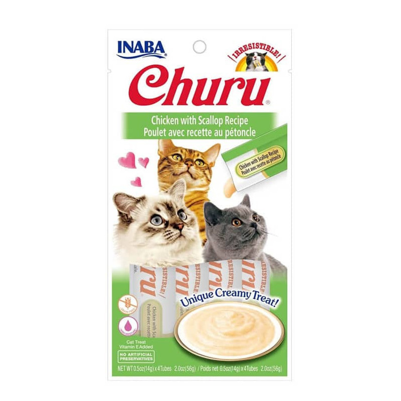 CIAO CHURU™ POLLO CON OSTIONES
