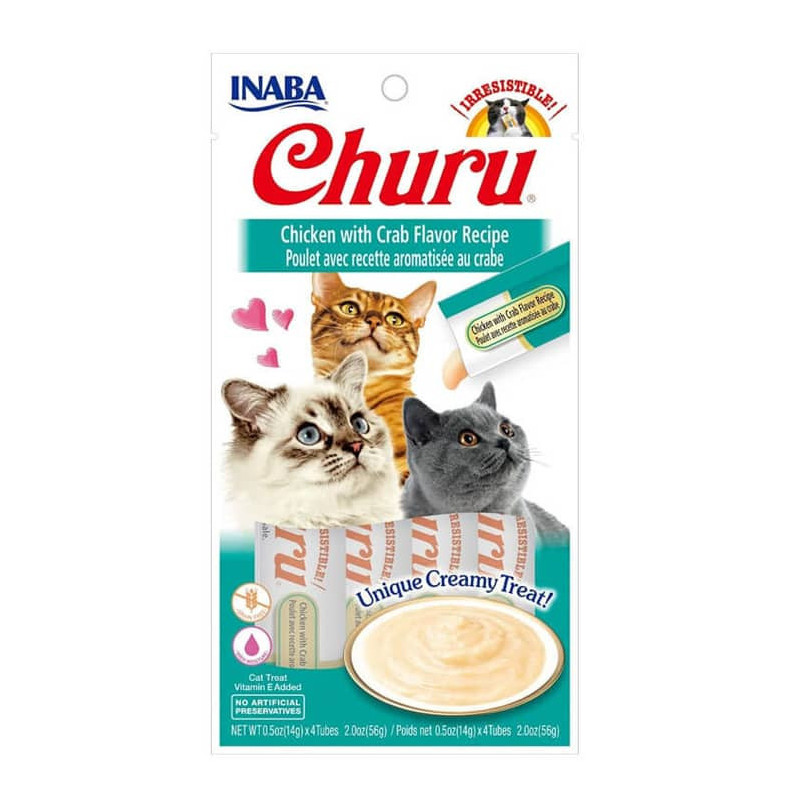 CIAO CHURU™ POLLO CON CANGREJO