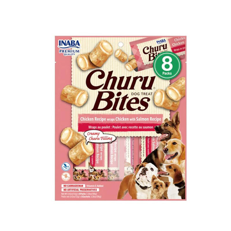 DOG CHURU™ BITES POLLO CON SALMÓN