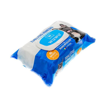WUWU TOALLITAS HÚMEDAS PARA PERROS Y GATOS