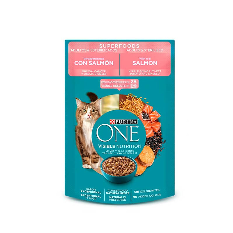 PURINA ONE ALIMENTO HÚMEDO - SUPERFOODS