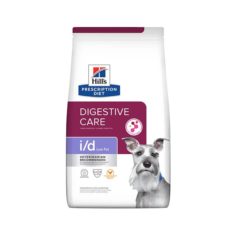 HILL´S PRESCRIPTION DIET  I/D DIGESTIVE CARE LOW FAT CANINO