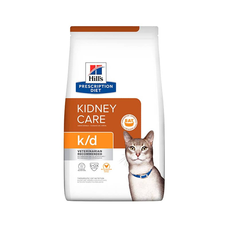 HILL´S PRESCRIPTION DIET K/D KIDNEY CARE FELINO
