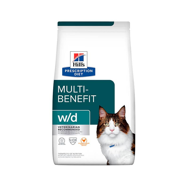 HILL´S PRESCRIPTION DIET W/D MULTI BENEFIT FELINO