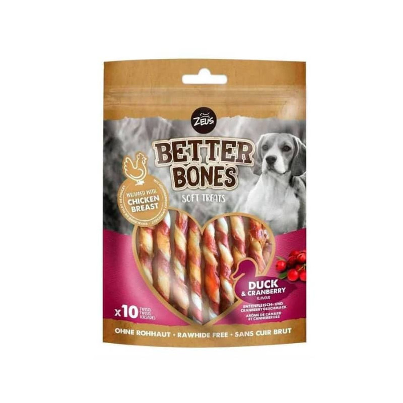 ZEUS BETTER BONES - PALITOS PATO Y ARÁNDANOS
