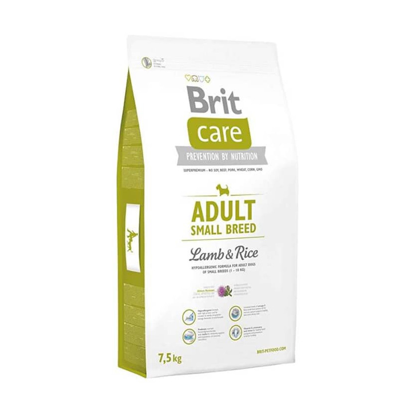 BRIT CARE ADULT SMALL BREED LAMB & RICE