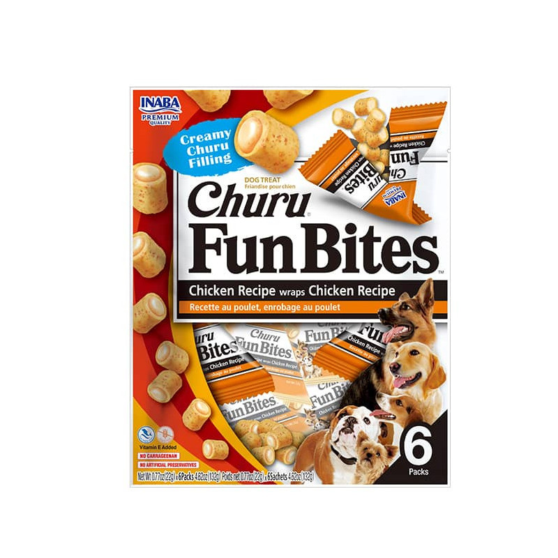 DOG CHURU™ FUN BITES POLLO