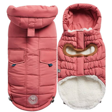 GF PET™ SUPER PUFF PARKA - ROSADO