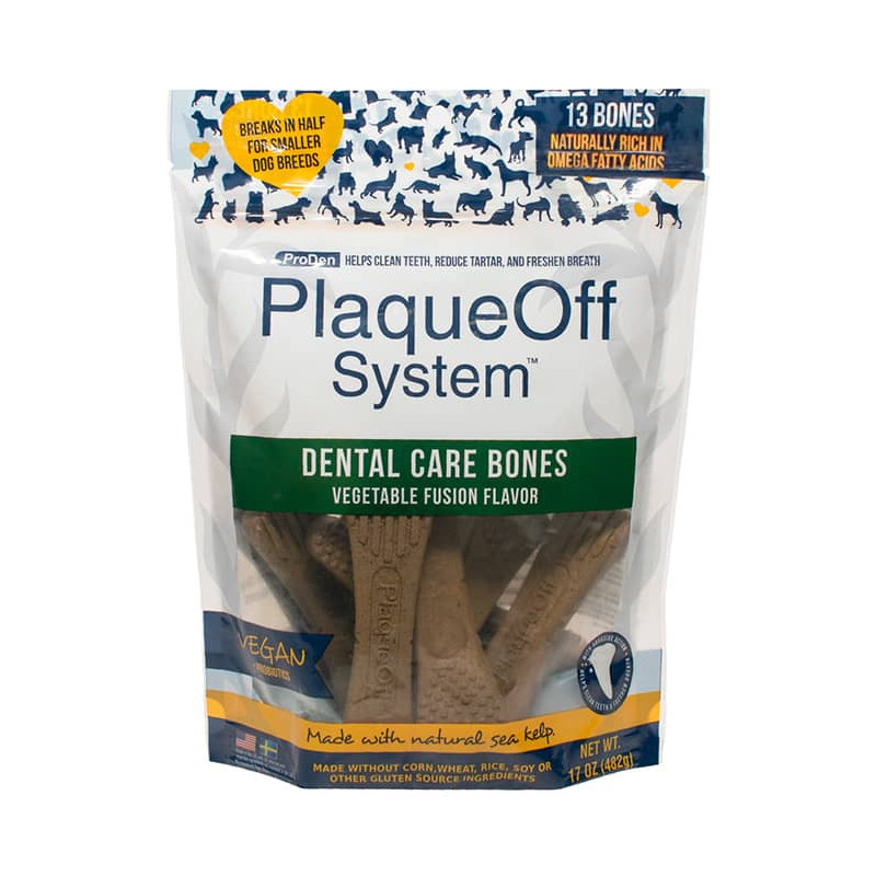 PLAQUEOFF® DENTAL BONES - VEGGIE