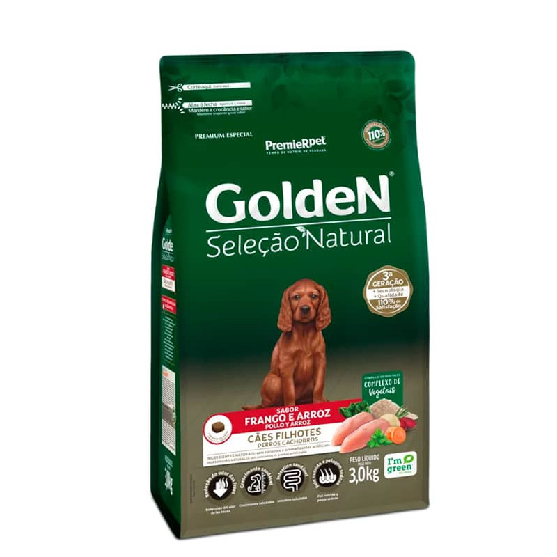 GOLDEN CACHORROS RAZAS PEQUEÑAS POLLO Y ARROZ
