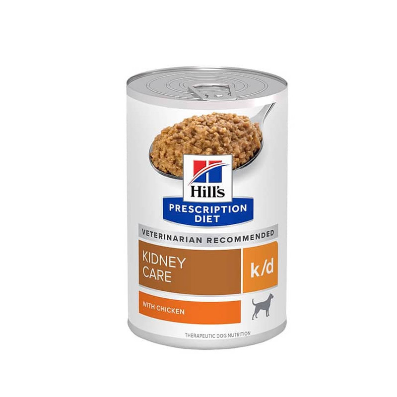 HILL´S PRESCRIPTION DIET LATA K/D RENAL KIDNEY CARE CANINO 370 G